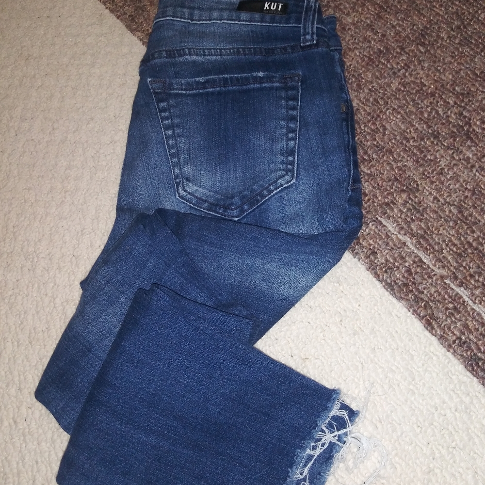 Kut from the kloth distressed jeans